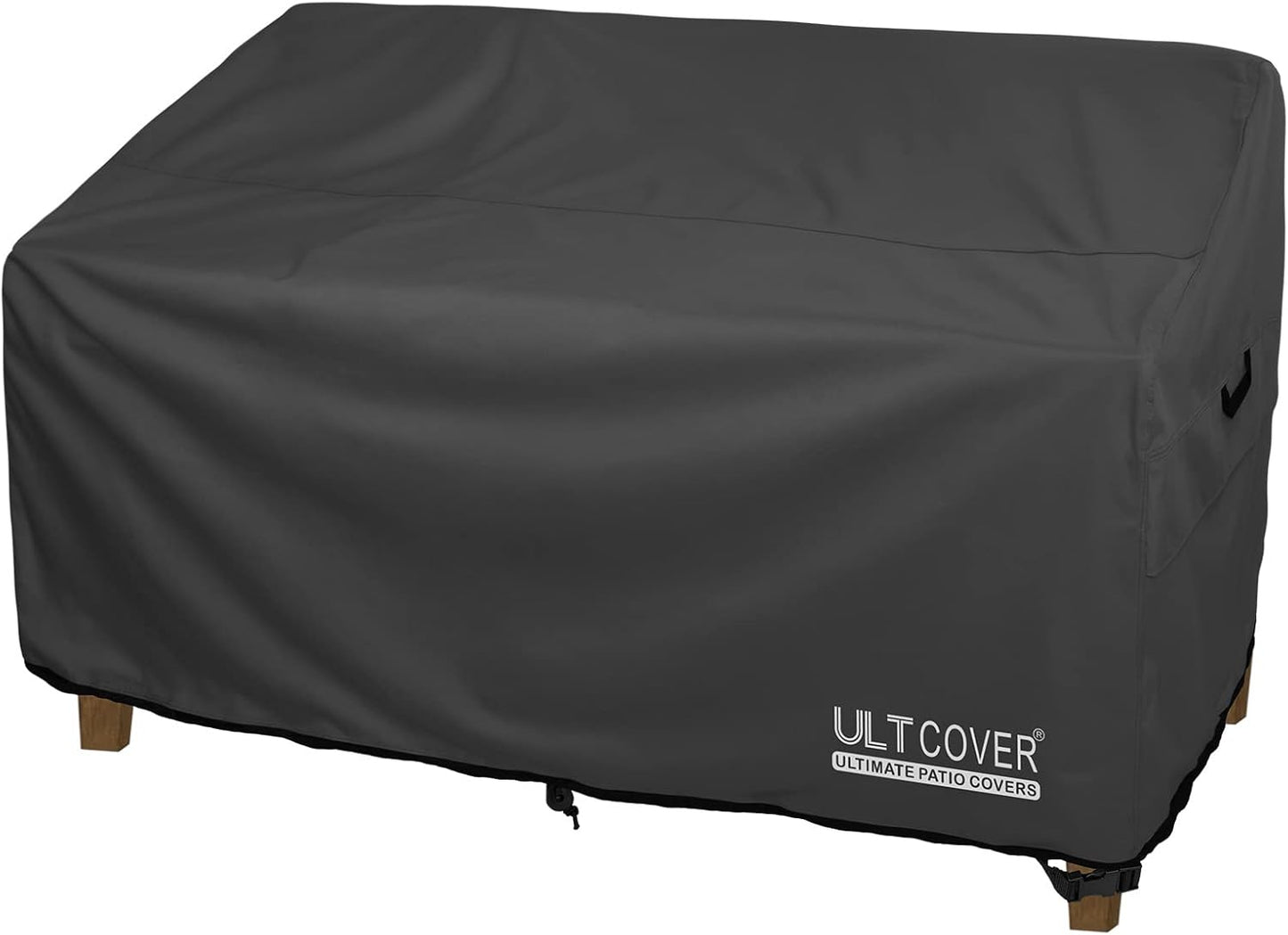 ULTCOVER Waterproof Outdoor Deep Seat Sofa Bench Cover 90W x 40D x 35H inch Patio Furniture Couch Cover