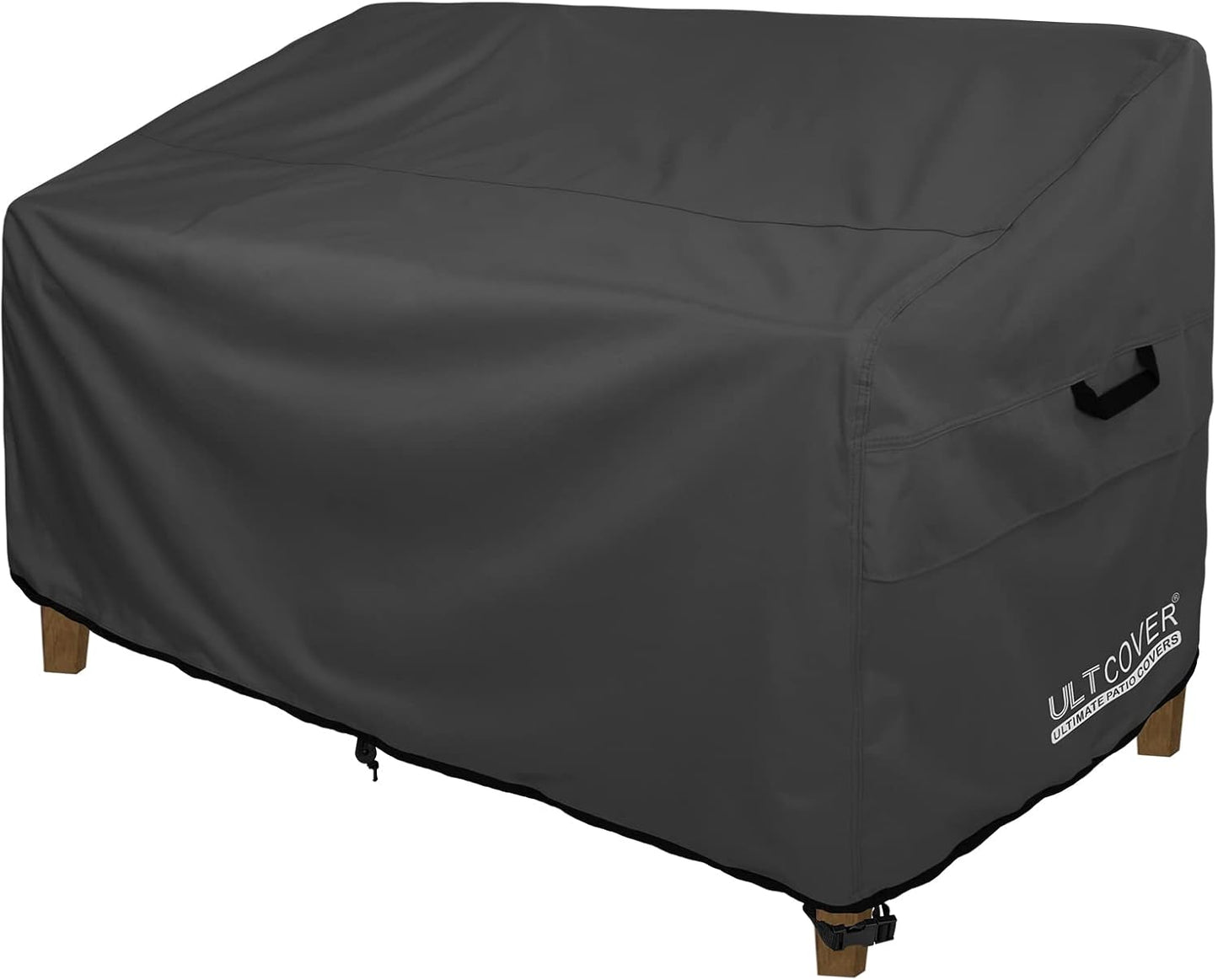 ULTCOVER Waterproof Outdoor Deep Seat Sofa Bench Cover 90W x 40D x 35H inch Patio Furniture Couch Cover