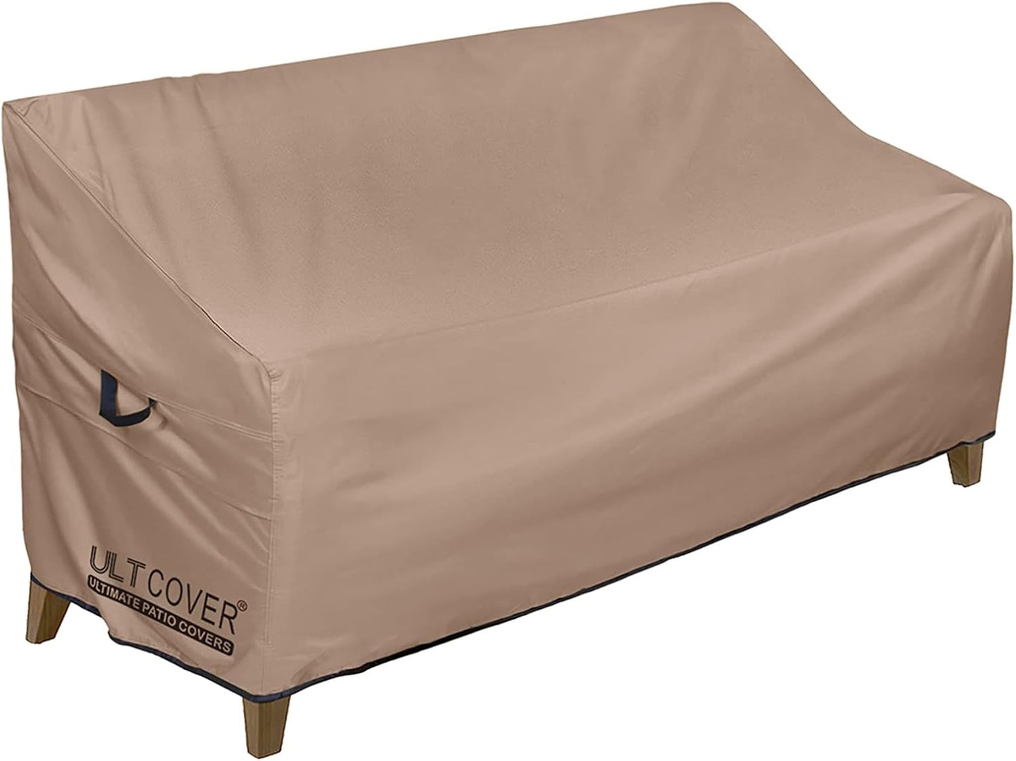 ULTCOVER Waterproof Outdoor Deep Seat Sofa Bench Cover 90W x 40D x 35H inch Patio Furniture Couch Cover
